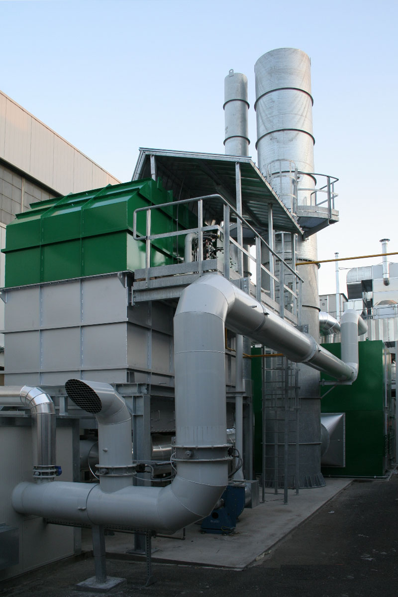 Impianto rotoconcentratore MEK