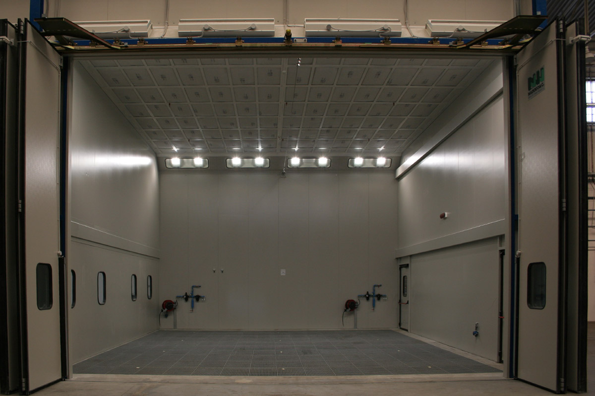 Vista interna cabina