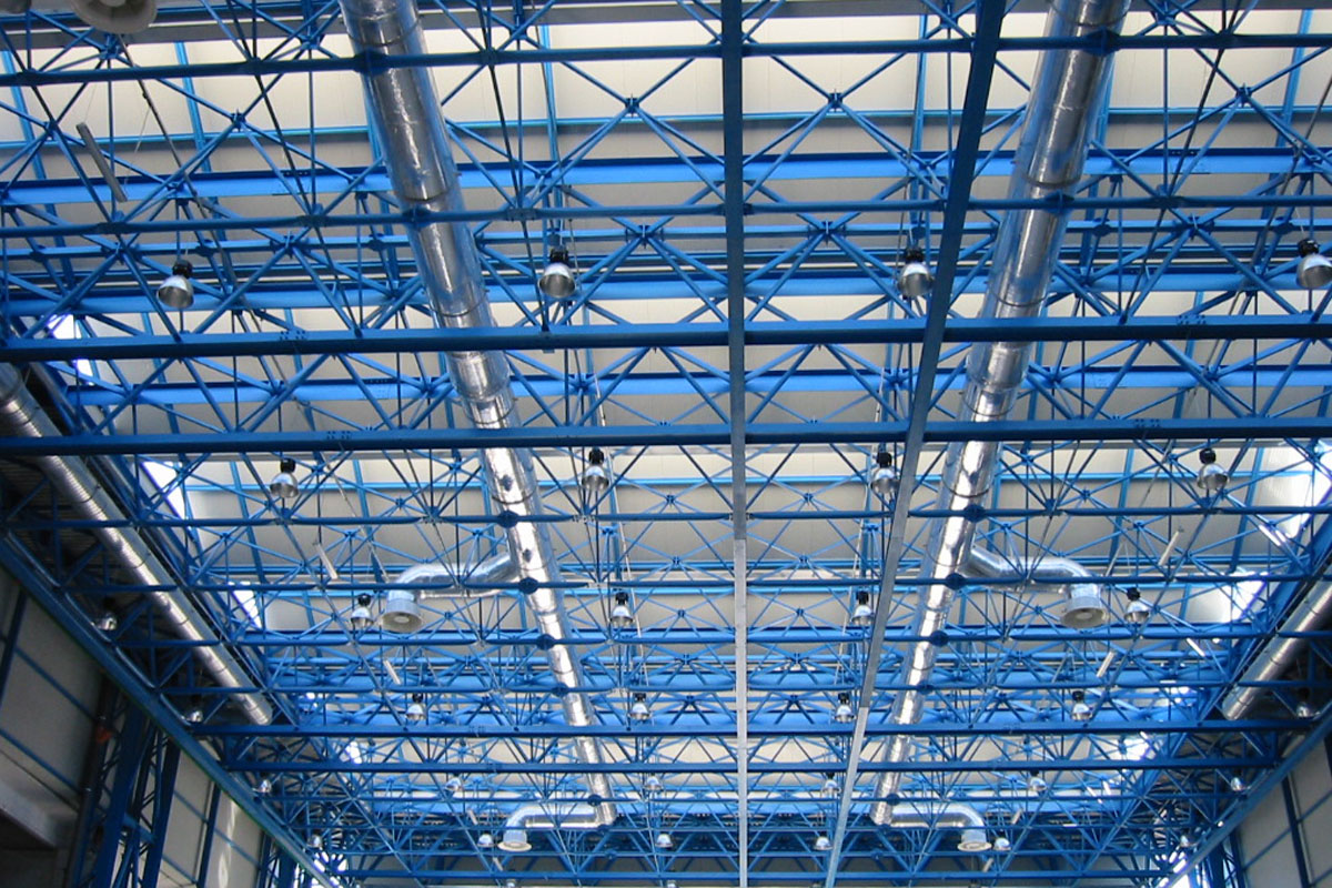 Particolare distribuzione interna aria