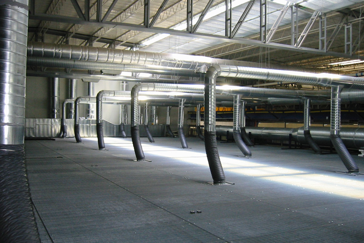 Sistema di collegamento ai diffusori aria