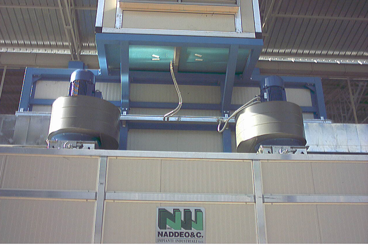 Circuito aeraulico della cabina