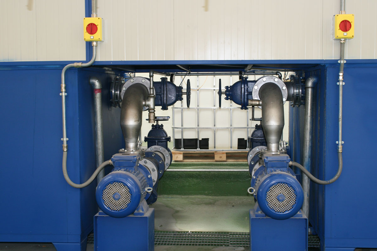 Particolare allacciamenti elettrici in sicurezza